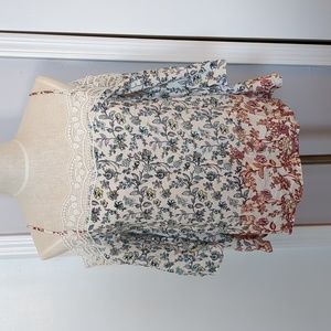 Cold Shoulder Flowy Top